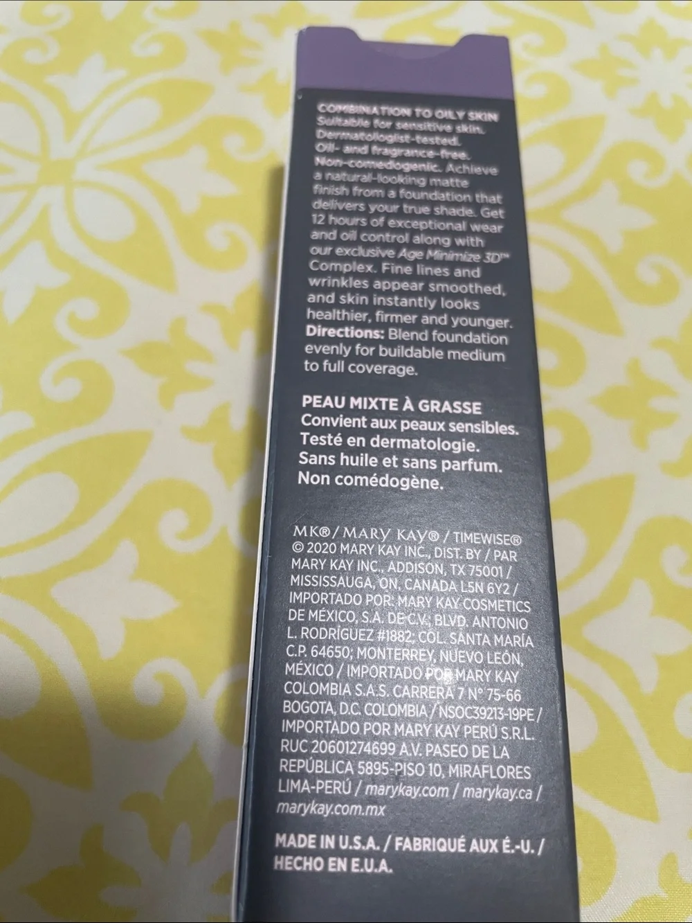 Mary Kay Matte 3D Foundation Beige N 210, NIB, For Combo/Oily Skin